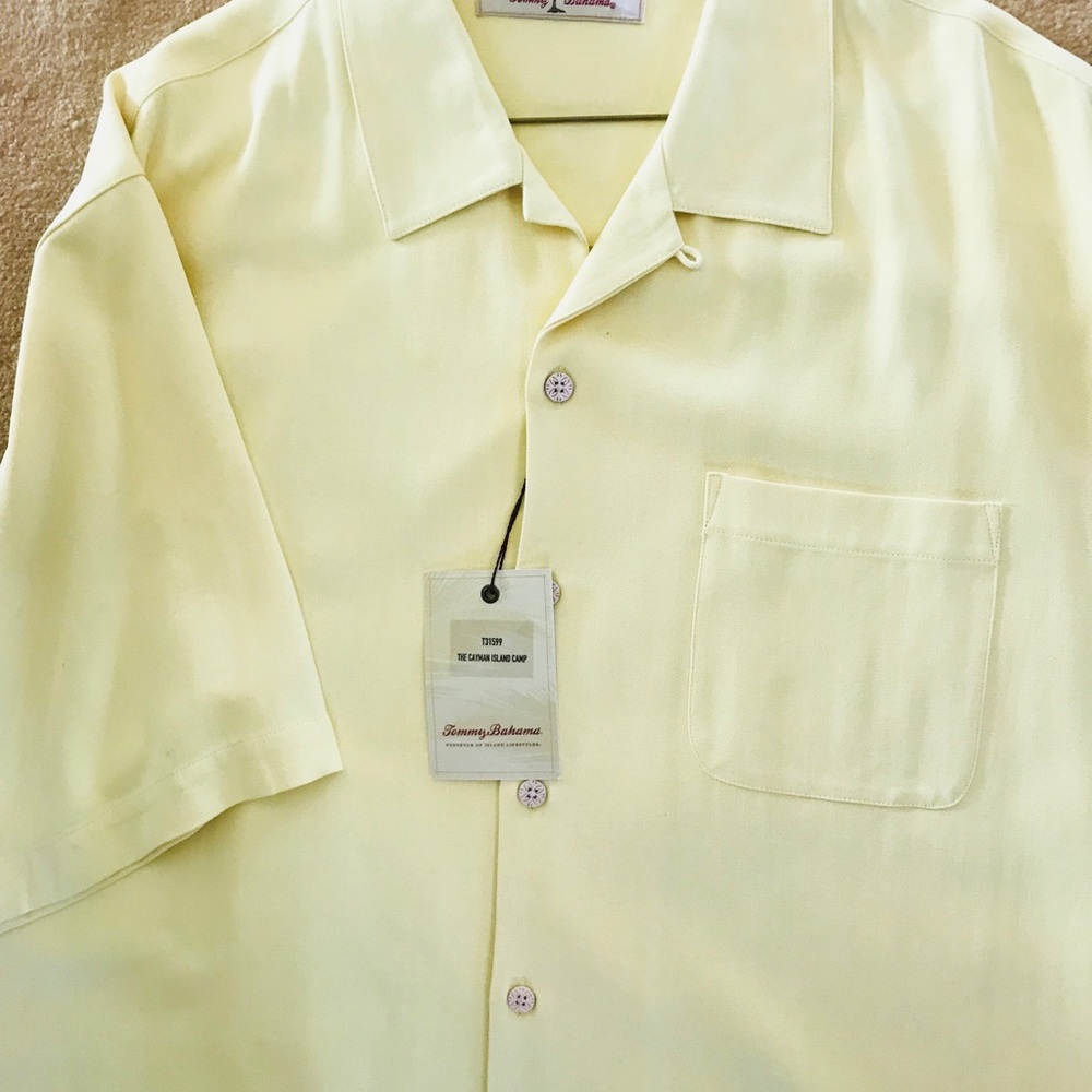 New Tommy Bahama silk casual dress shirt
